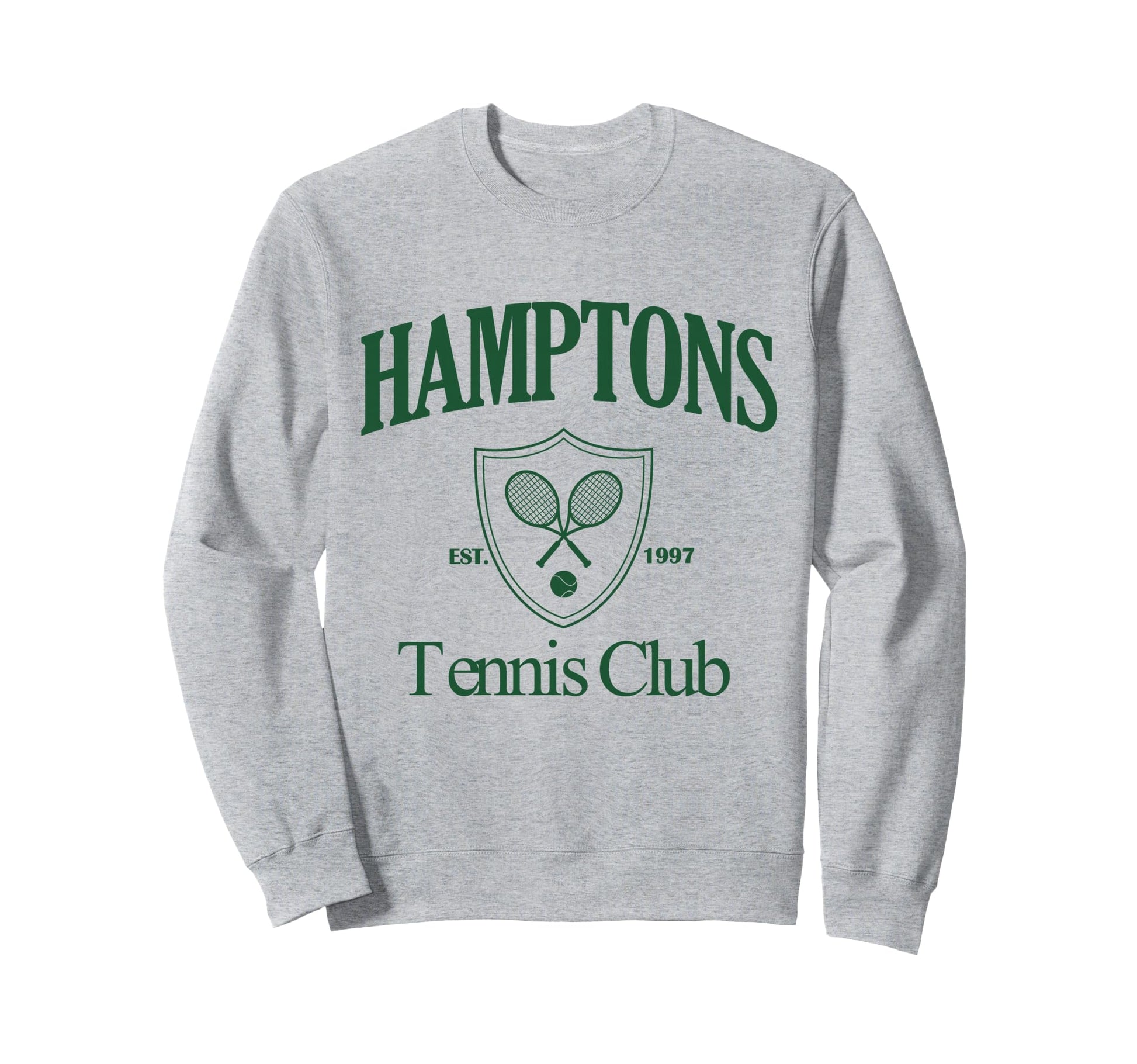 Hamptons Tennis Club 90S Aesthetic Sweatshirt - Minimalist Print Men Women - T-Shirt, Sweatshirt, Hoodie
