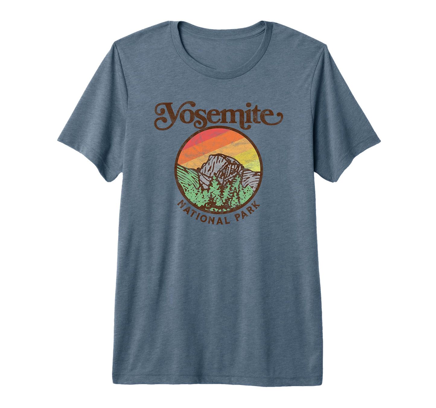 Yosemite National Park 60S Half Dome T-Shirt - Streetwear Style Men Women - T-Shirt, Sweatshirt, Hoodie