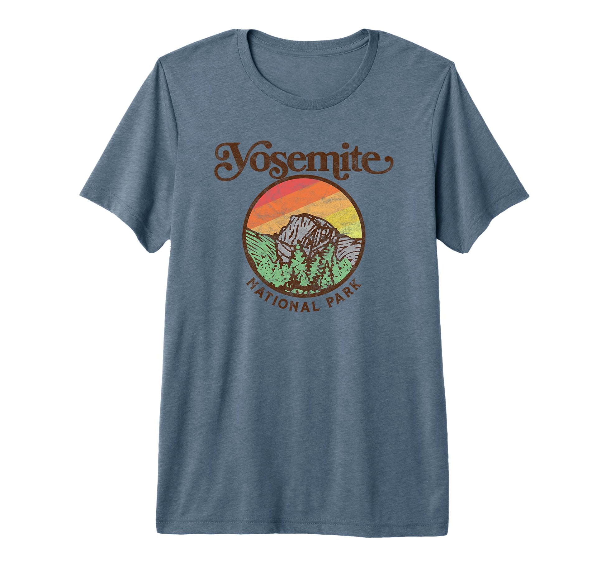 Yosemite National Park 60S Half Dome T-Shirt - Streetwear Style Men Women - T-Shirt, Sweatshirt, Hoodie