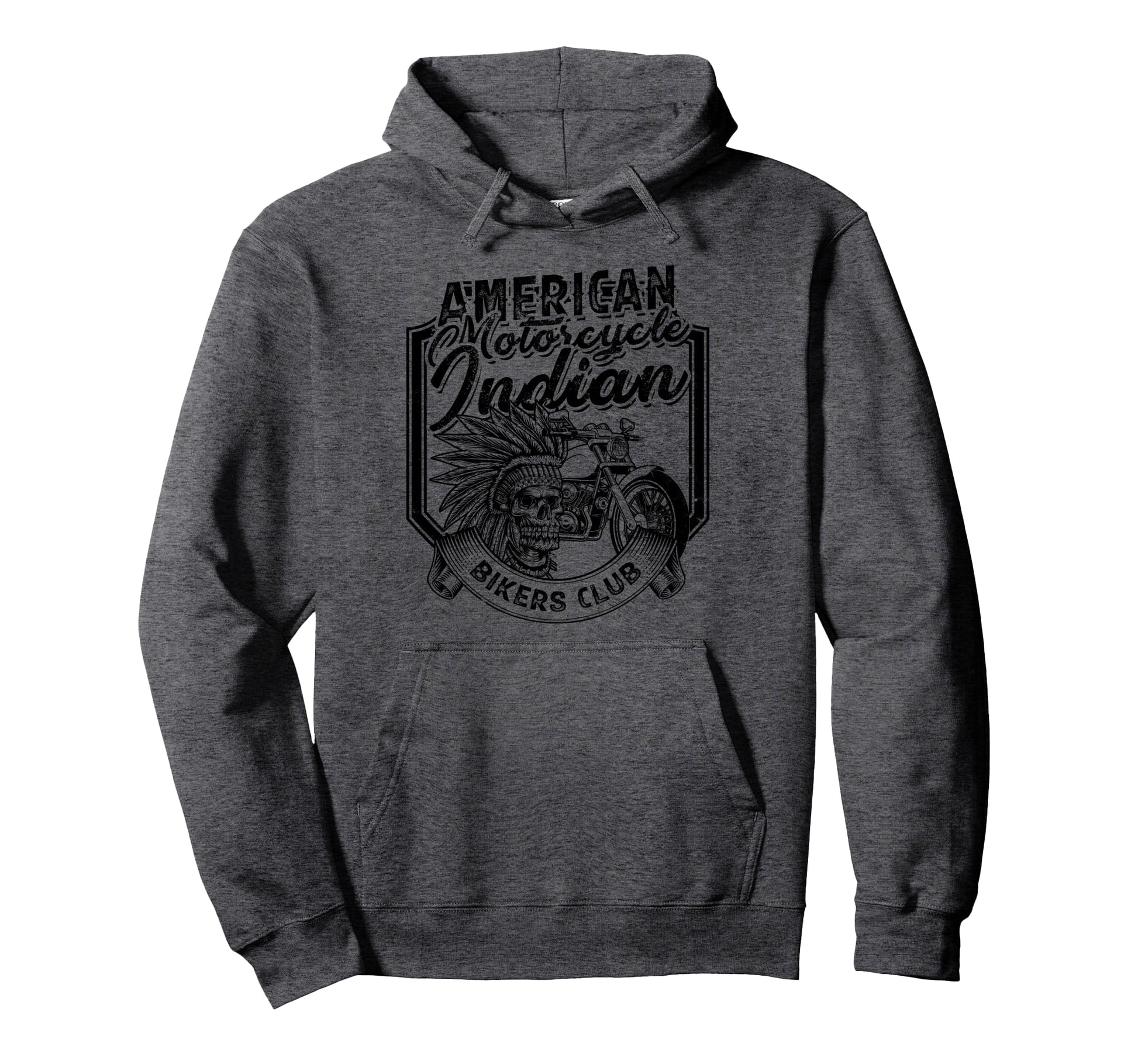 American Motorcycle Indian Bikers Hoodie - Aesthetic Graphic Men Women - T-Shirt, Sweatshirt, Hoodie