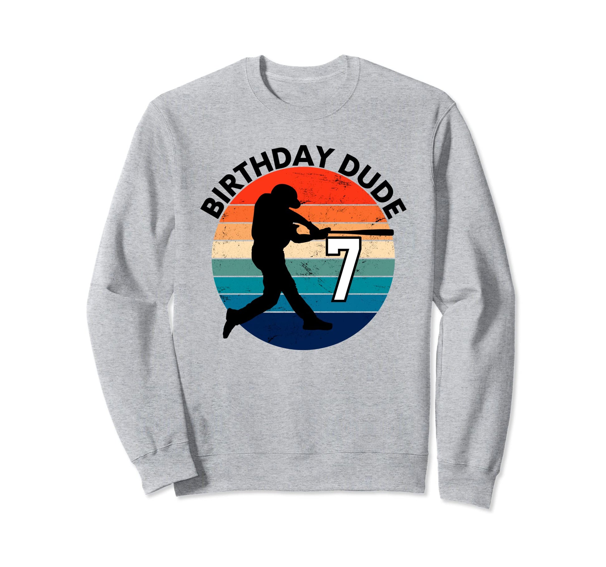 7 Year Old 7Th Birthday Dude Sweatshirt - Novelty Apparel Men Women - T-Shirt, Sweatshirt, Hoodie