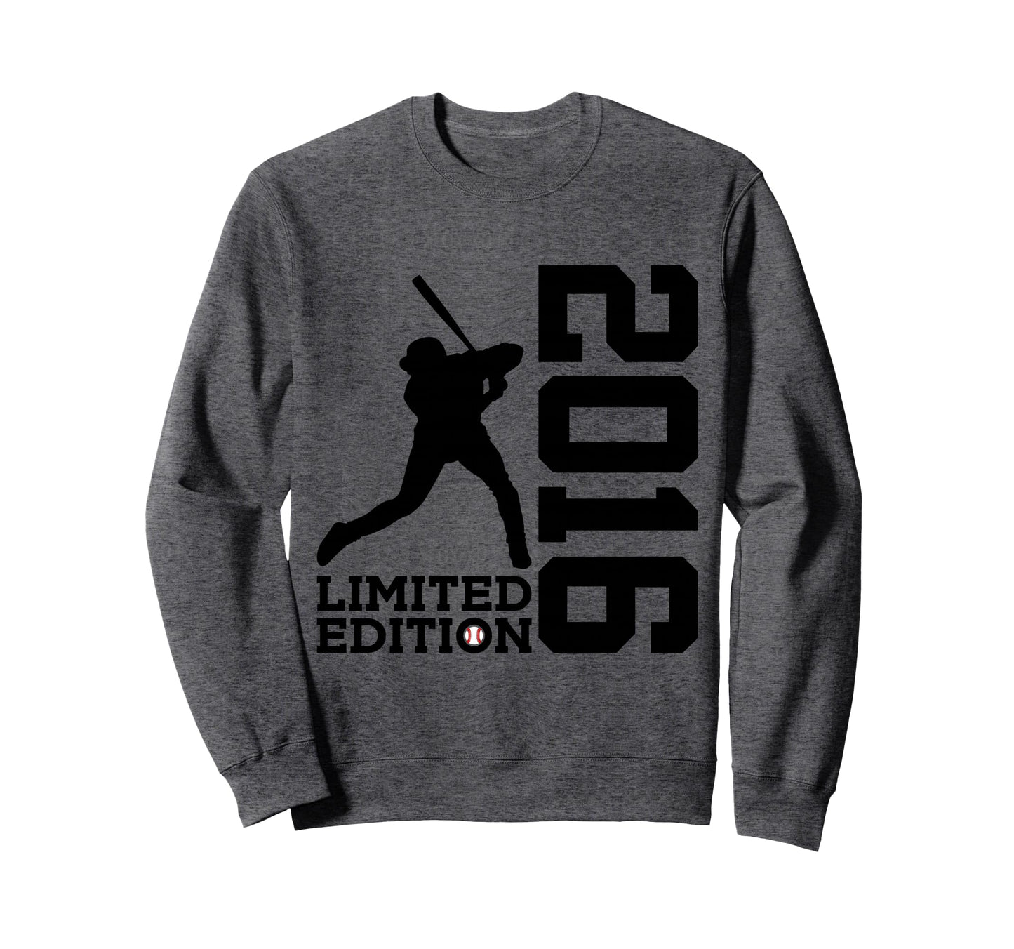 10Th Birthday Baseball 2016 Sweatshirt - Fun Novelty Design Men Women - T-Shirt, Sweatshirt, Hoodie