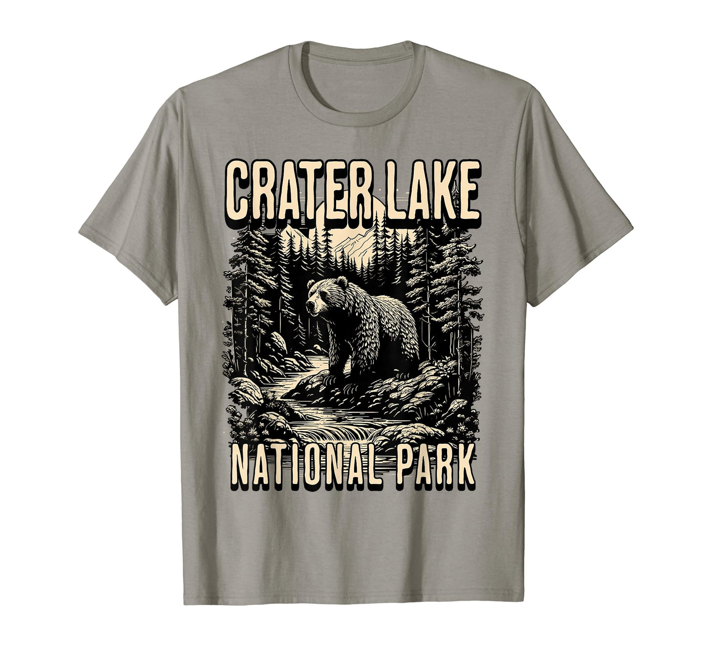 Crater Lake National Park Oregon Sweatshirt - Streetwear Style for Adults - T-Shirt, Sweatshirt, Hoodie