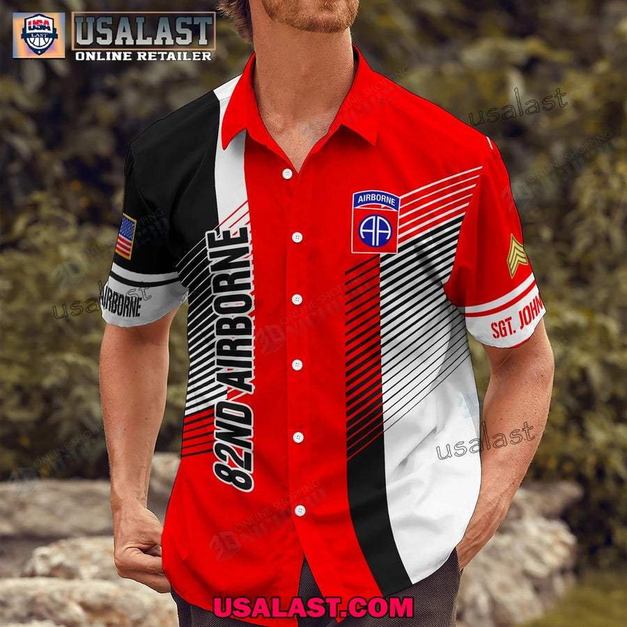 82nd Airborne Hawaiian Polo And - Adult & Kids T-Shirts, Sweatshirts & Hoodies apparel design preview 1