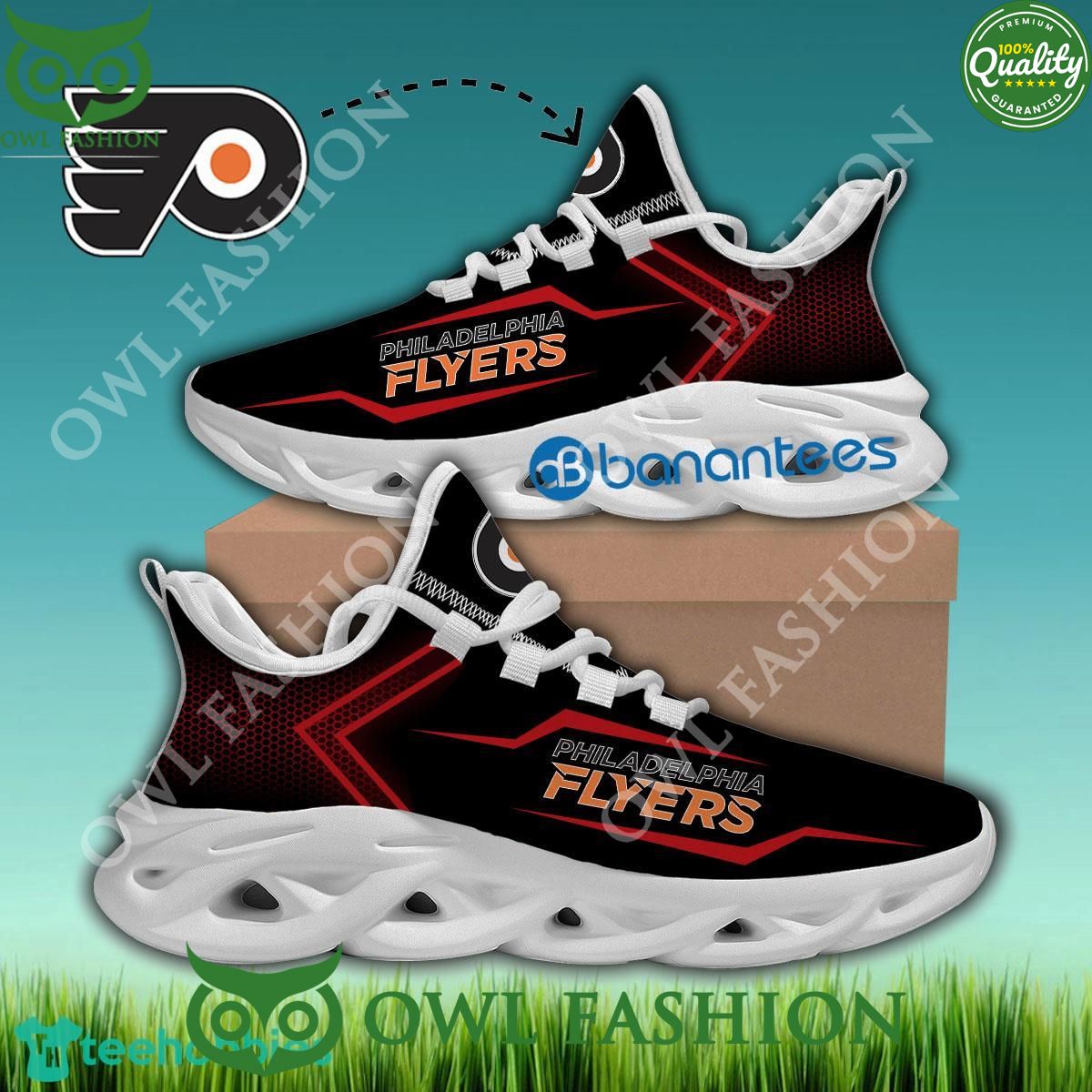 Philadelphia Flyers Ice Hockey team Sneaker Motivate - Adult & Kids T-Shirts, Sweatshirts & Hoodies apparel design preview 1