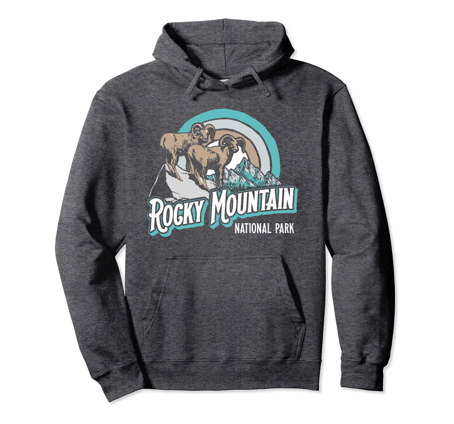 Rocky Mountain National Park Big Hoodie - Aesthetic Graphic for Adults - T-Shirt, Sweatshirt, Hoodie