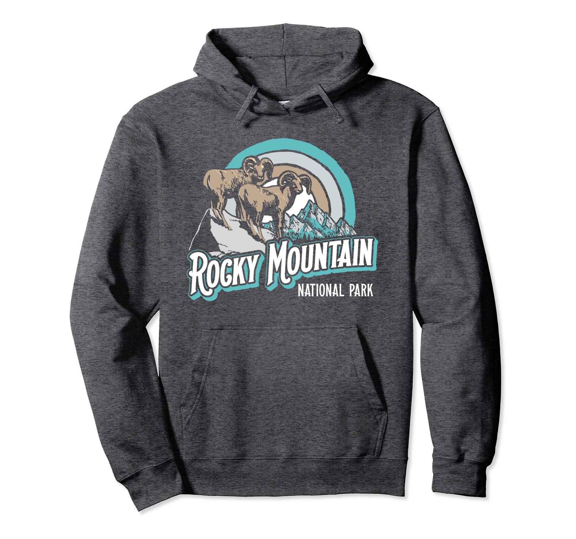 Rocky Mountain National Park Big Hoodie - Aesthetic Graphic for Adults - T-Shirt, Sweatshirt, Hoodie