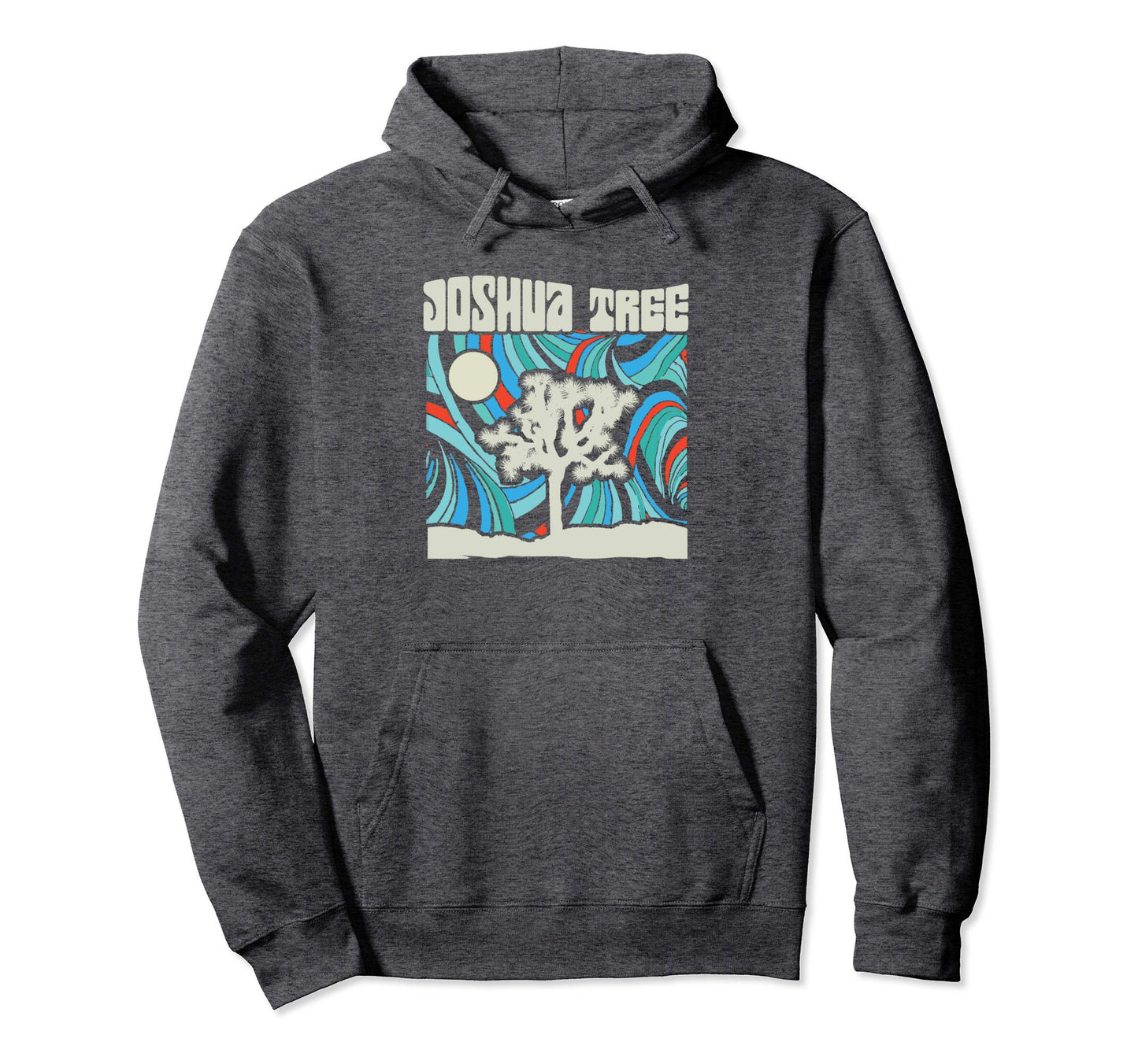 Joshua Tree 60S Psychedelic Sweet Hippie Hoodie - Graphic Print for Adults - T-Shirt, Sweatshirt, Hoodie