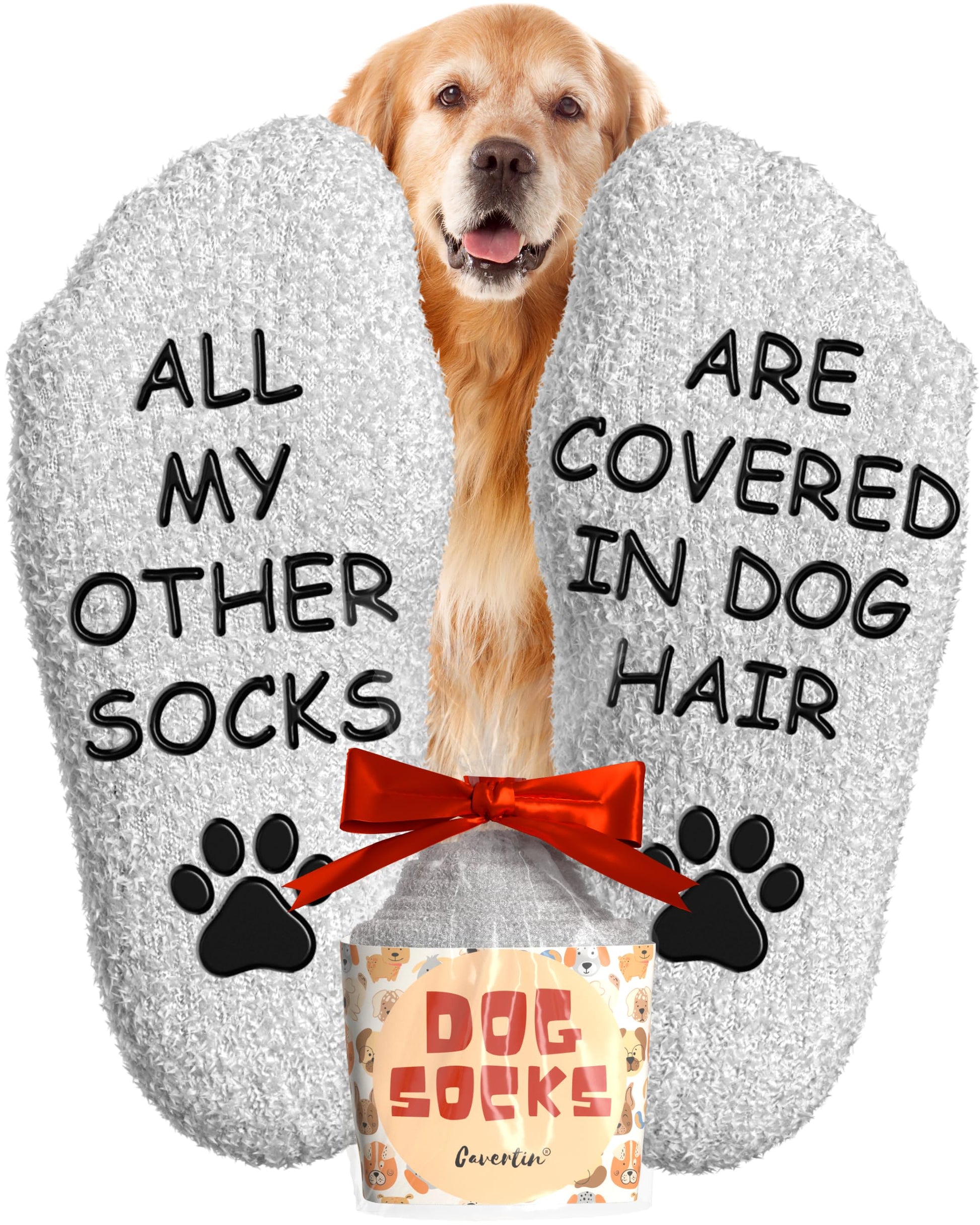 Sponsored Ad Cavertin Fuzzy Dog Socks Hoodie - Trendy Graphic for Adults - T-Shirt, Sweatshirt, Hoodie