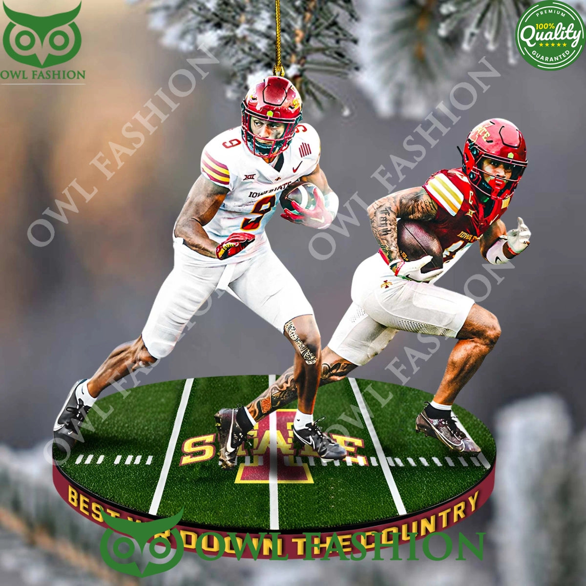 Iowa State Cyclones Best WR Duo in the country - Adult & Kids T-Shirts, Sweatshirts & Hoodies apparel design preview 1