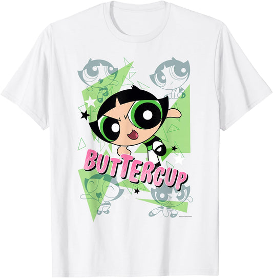 Cn Powerpuff Buttercup Moves Long Sleeve Authentic Merch