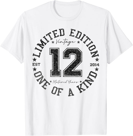 12 Year Old Gifts 2014 12Th Tee Designer Fashion