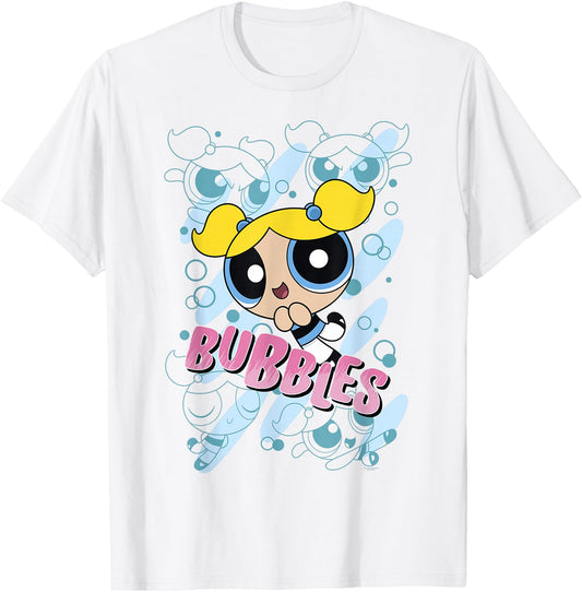 Cn Powerpuff Bubbles Moves TShirt Modern Outfit