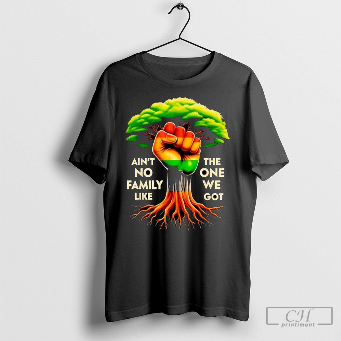 Aint No Family Like The One We Got - Adult & Kids T-Shirts, Sweatshirts & Hoodies apparel design preview 1