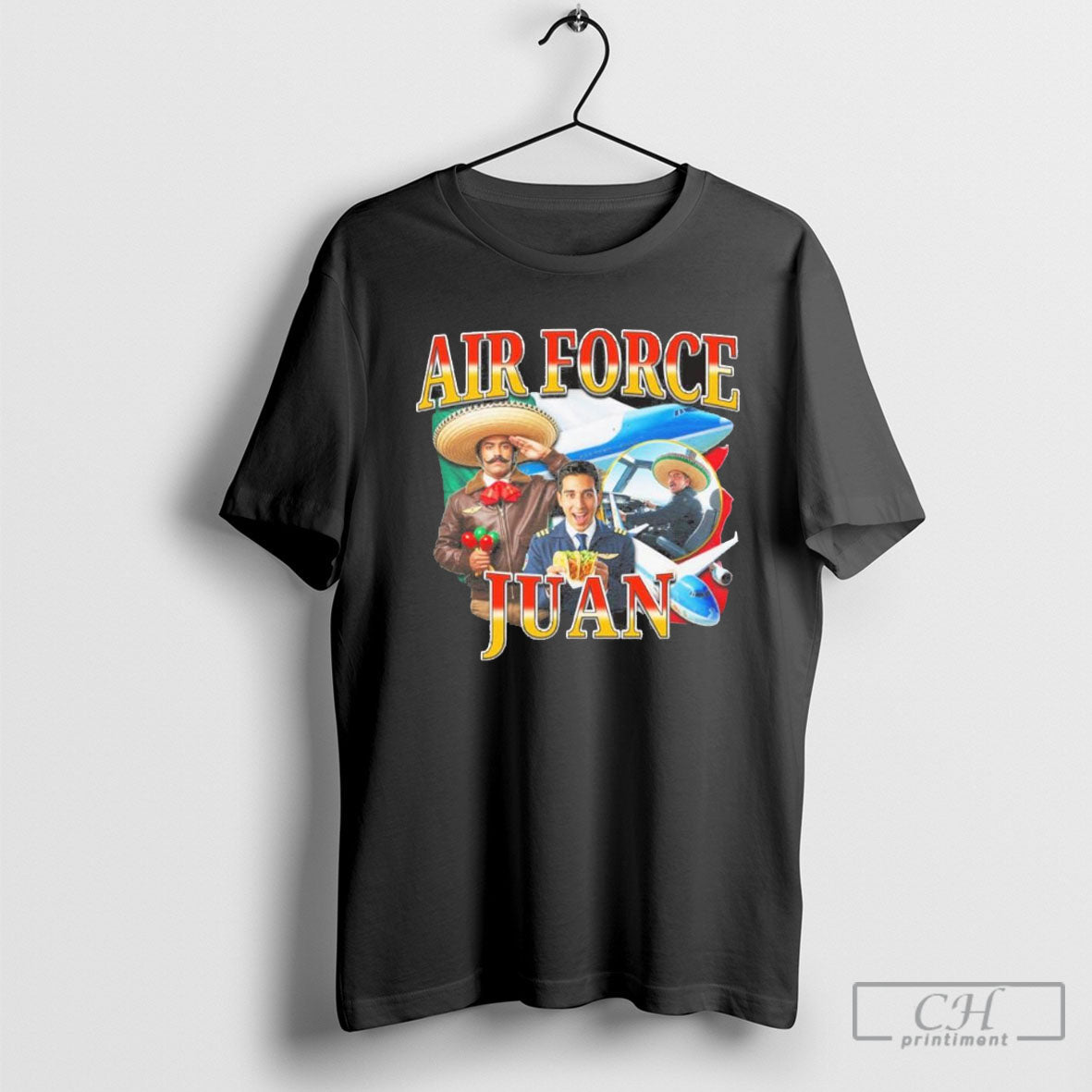Air Force Juan - Adult & Kids T-Shirts, Sweatshirts & Hoodies apparel design preview 1