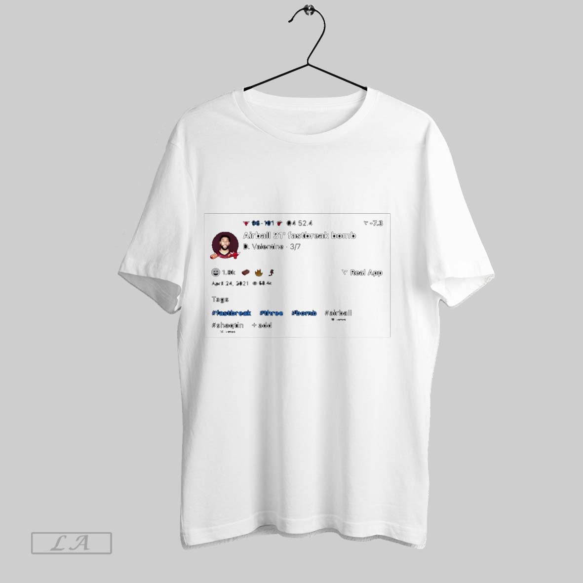 Airball 31 Fastbreak Bomb - Adult & Kids T-Shirts, Sweatshirts & Hoodies apparel design preview 1