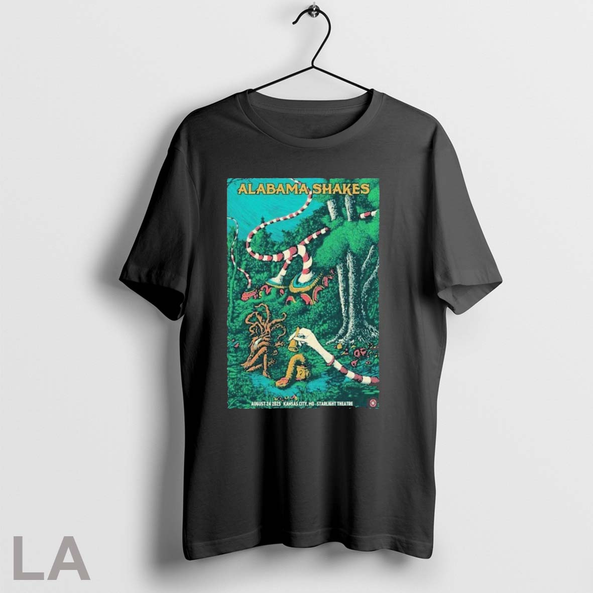 Alabama Shakes August 24 2025 Starlight Theatre - Adult & Kids T-Shirts, Sweatshirts & Hoodies apparel design preview 1