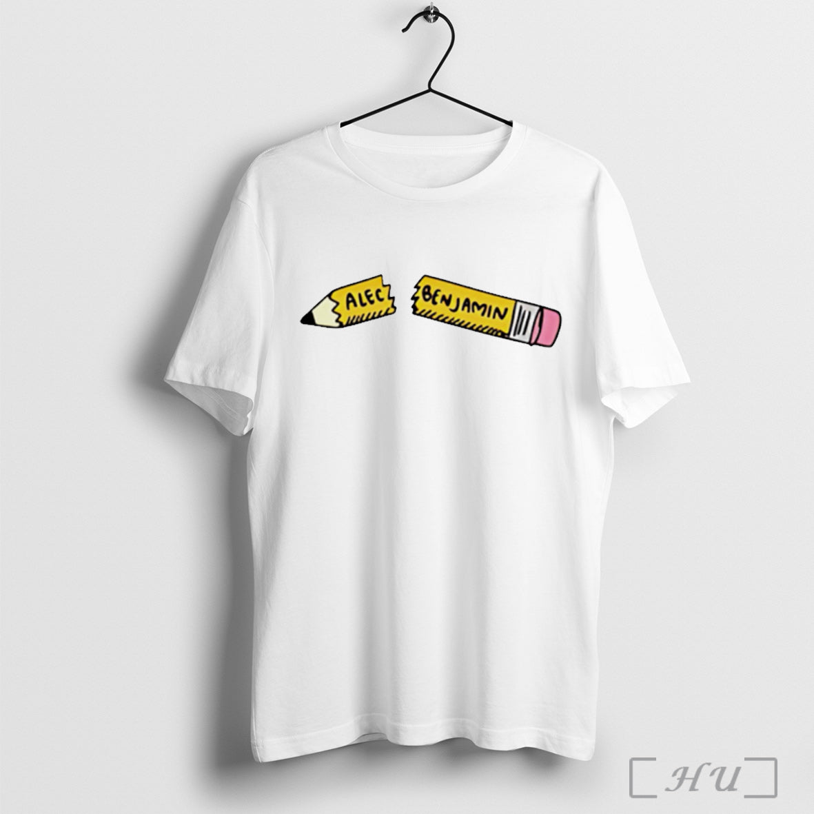 Alec Benjamin Pencil - Adult & Kids T-Shirts, Sweatshirts & Hoodies apparel design preview 1