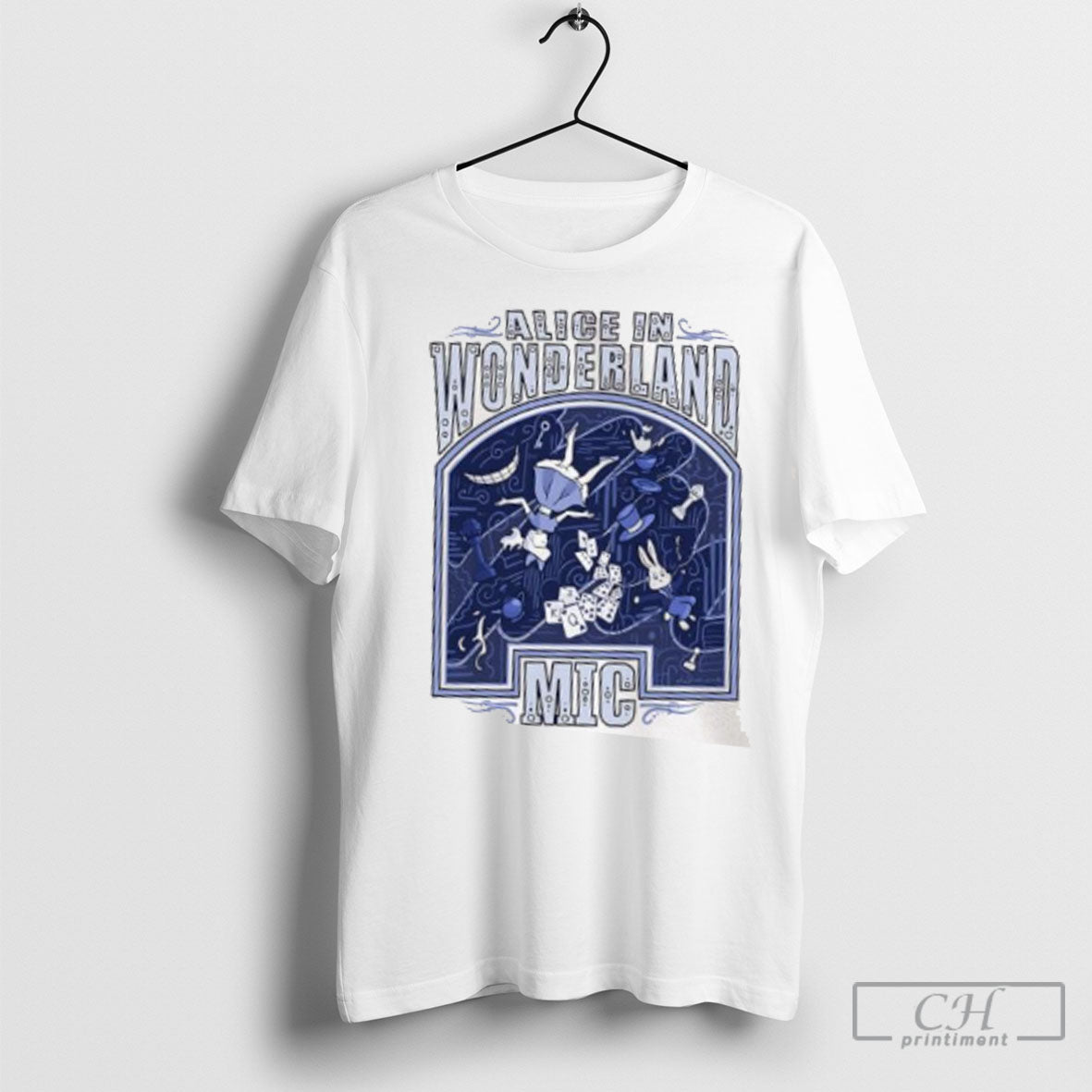 Alice In Wonderland Mic Cast And Crew - Adult & Kids T-Shirts, Sweatshirts & Hoodies apparel design preview 1