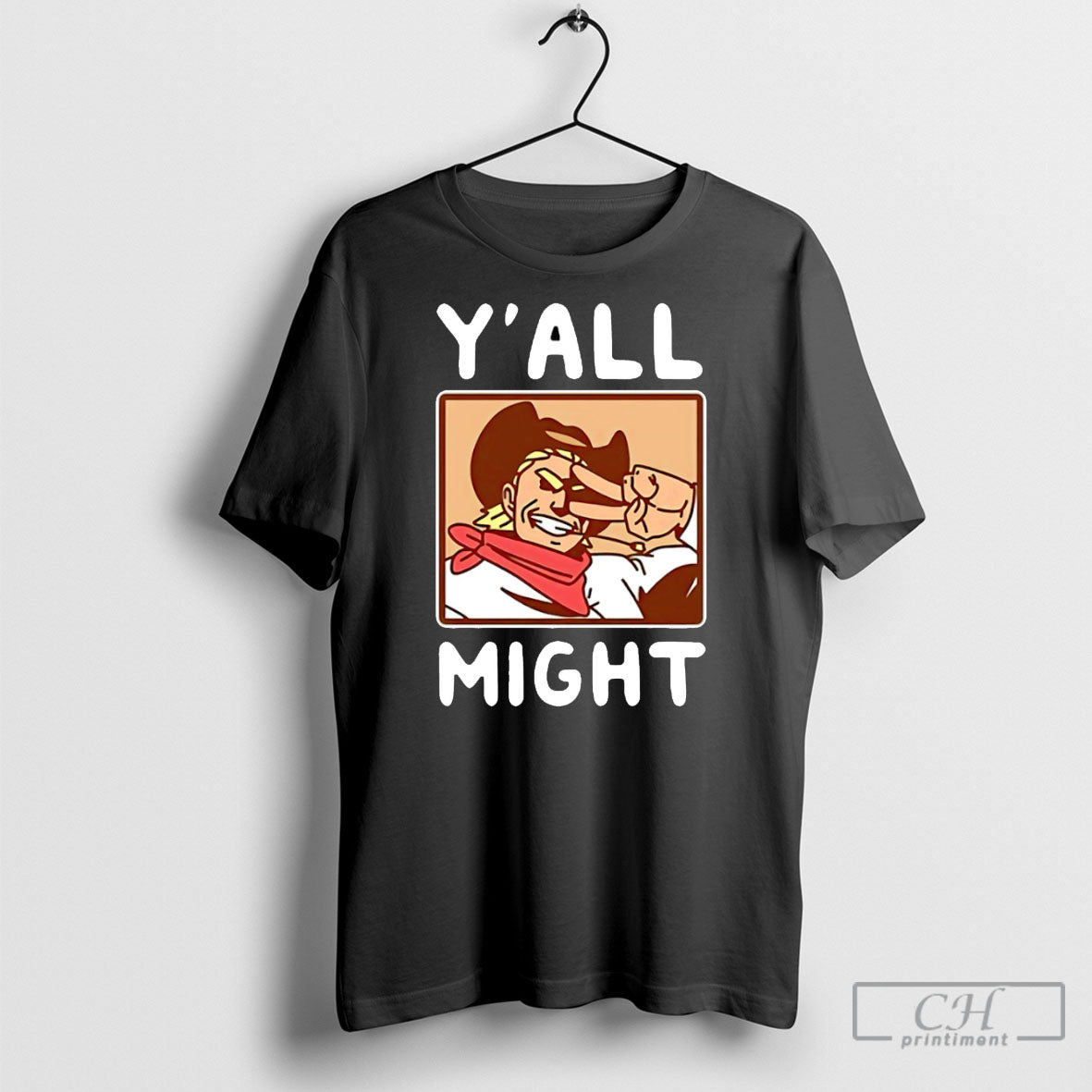 All Might Yall - Adult & Kids T-Shirts, Sweatshirts & Hoodies apparel design preview 1