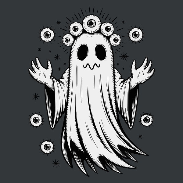 All Seeing Apparition - Adult & Kids T-Shirts, Sweatshirts & Hoodies apparel design preview 1