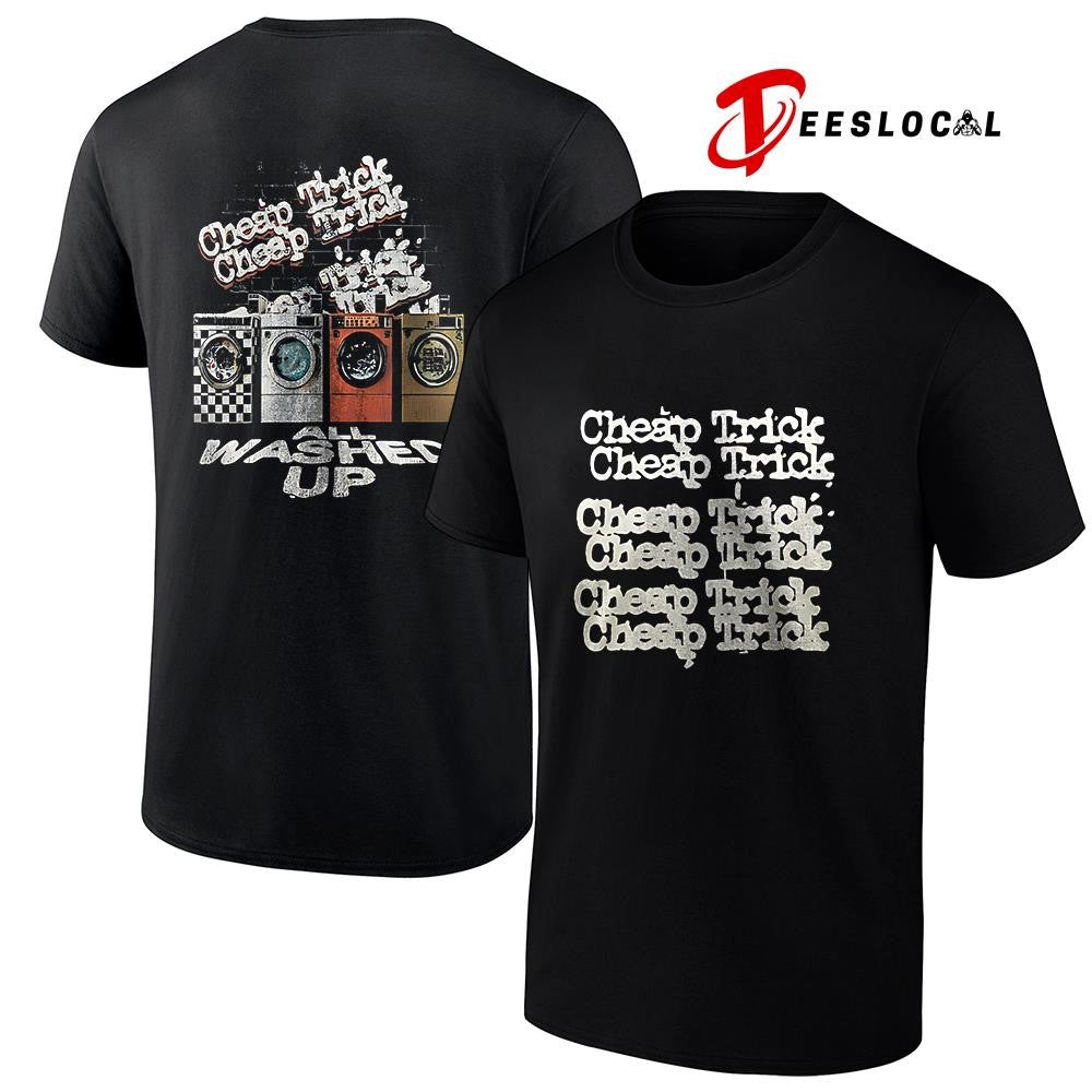 All washed up Cheap Trick album release graphic - Adult & Kids T-Shirts, Sweatshirts & Hoodies apparel design preview 1