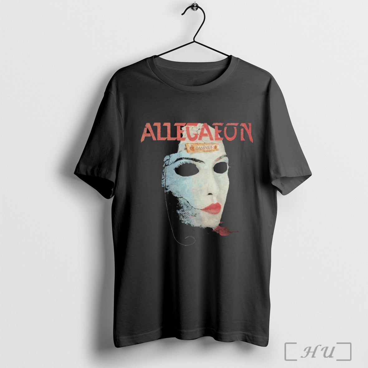 Allegaeon Damnum Face - Adult & Kids T-Shirts, Sweatshirts & Hoodies apparel design preview 1