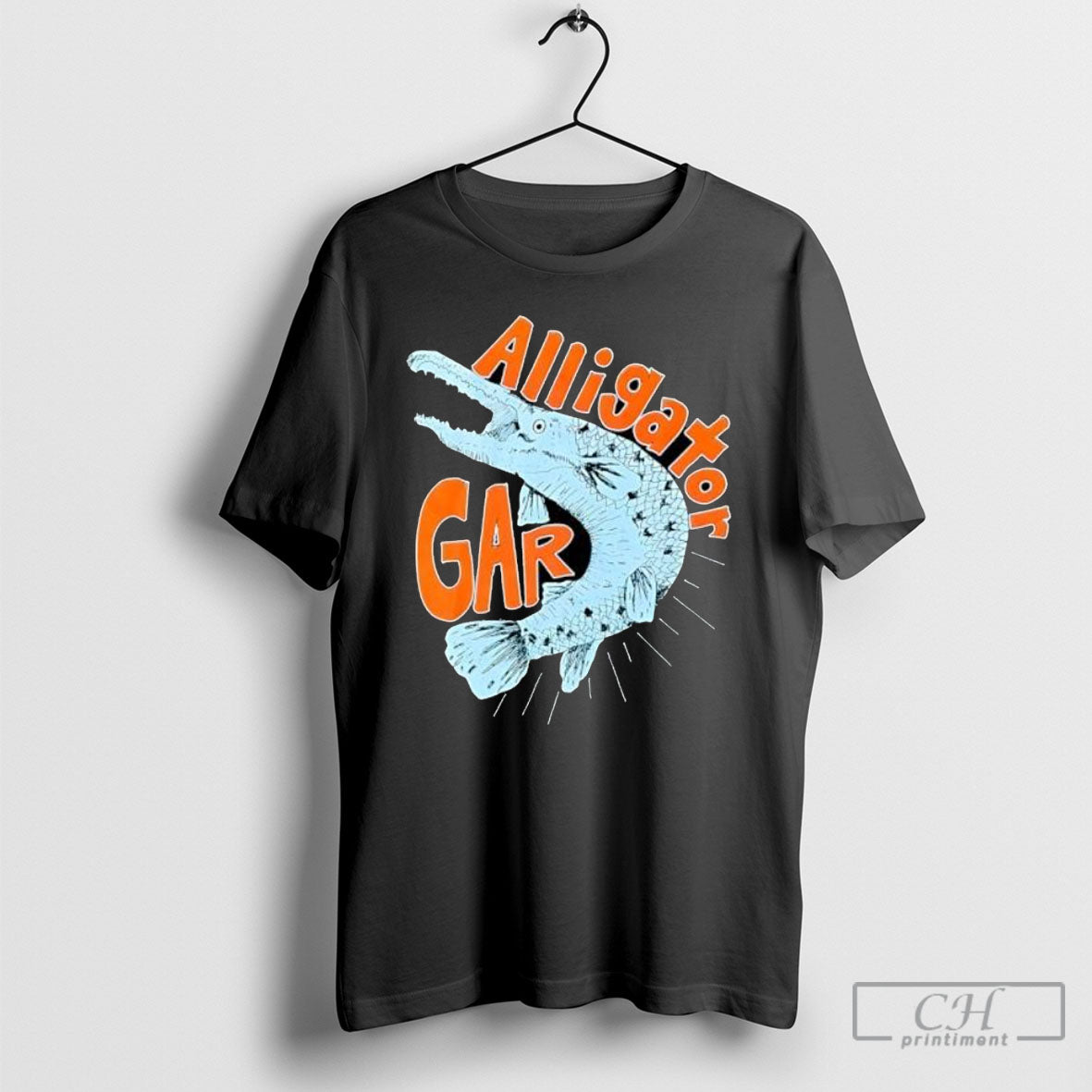 Alligator Gar Dryfit - Adult & Kids T-Shirts, Sweatshirts & Hoodies apparel design preview 1