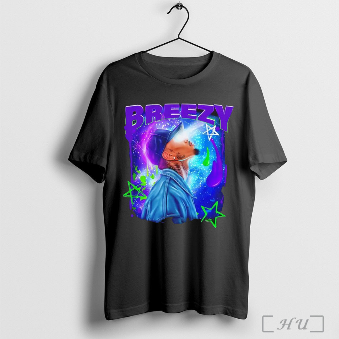 Almighty Breezy Galaxy Melting - Adult & Kids T-Shirts, Sweatshirts & Hoodies apparel design preview 1