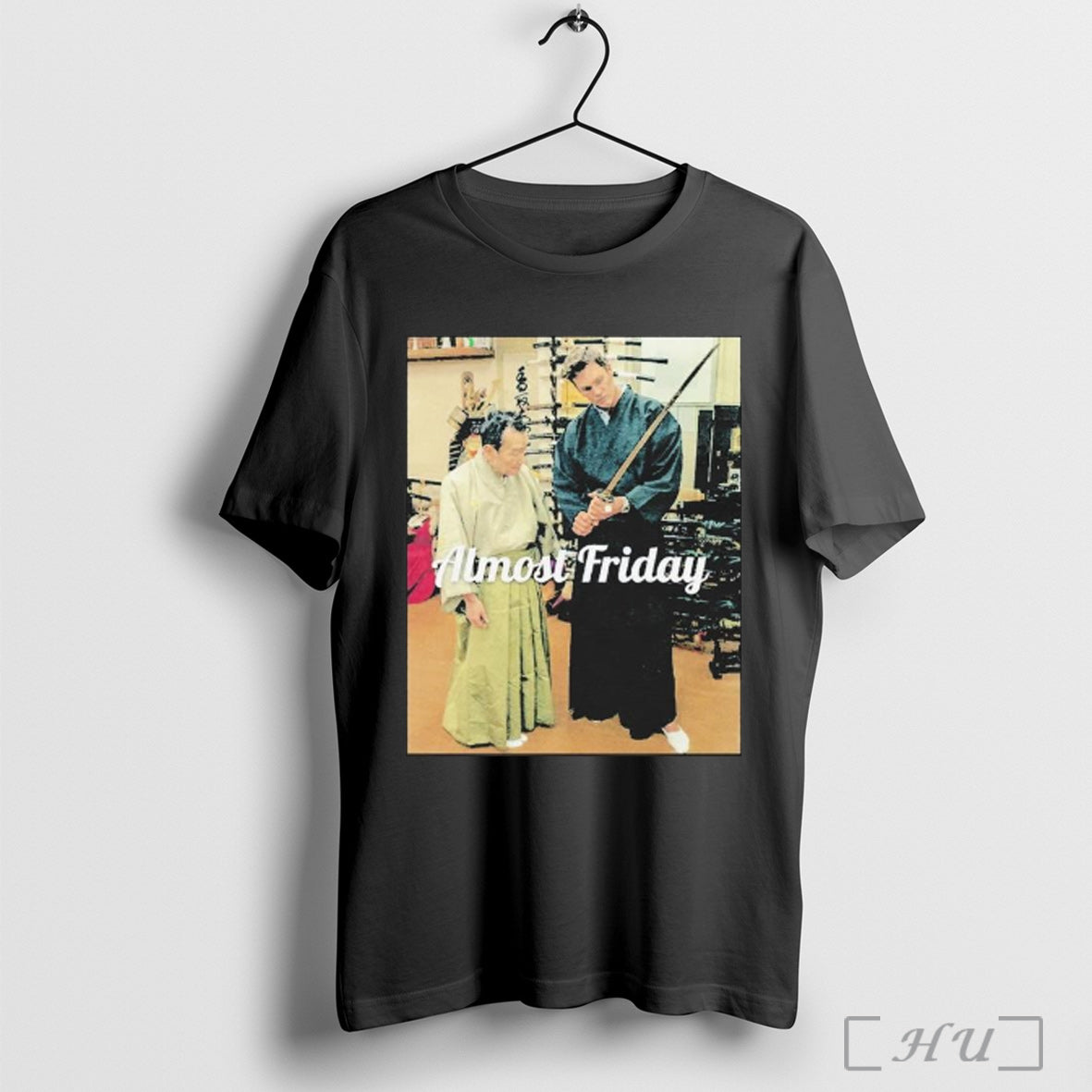 Almost Friday Brady Samurai - Adult & Kids T-Shirts, Sweatshirts & Hoodies apparel design preview 1