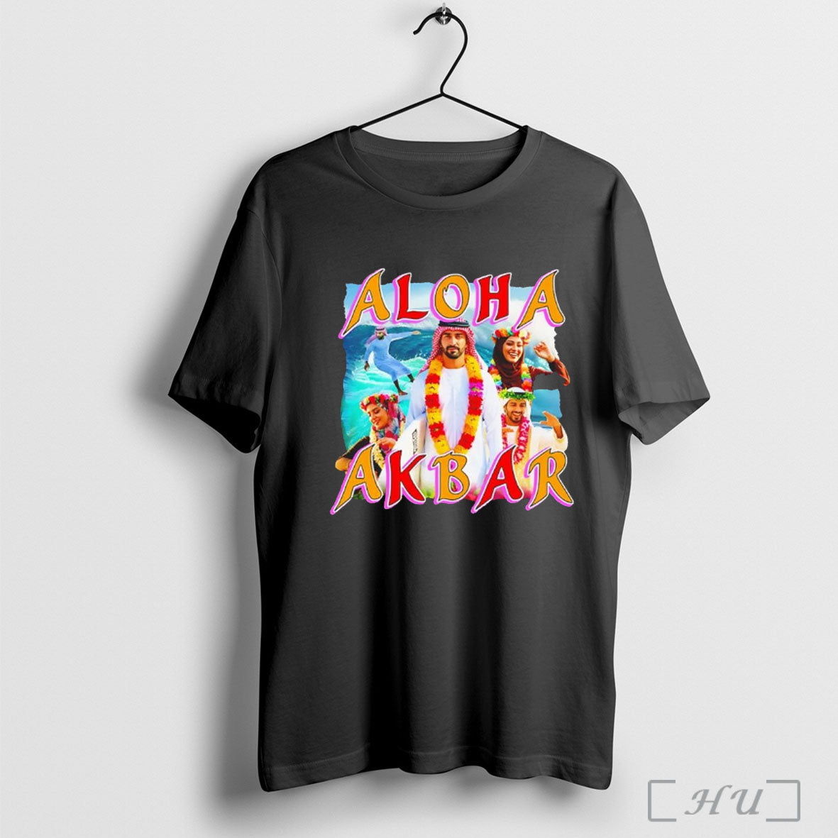 Aloha Akbar Graphic - Adult & Kids T-Shirts, Sweatshirts & Hoodies apparel design preview 1