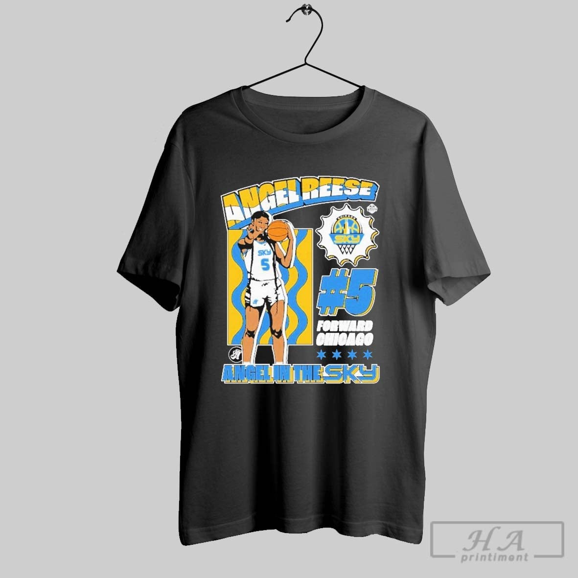 Angel Reese Chicago Sky In The Forward - Adult & Kids T-Shirts, Sweatshirts & Hoodies apparel design preview 1