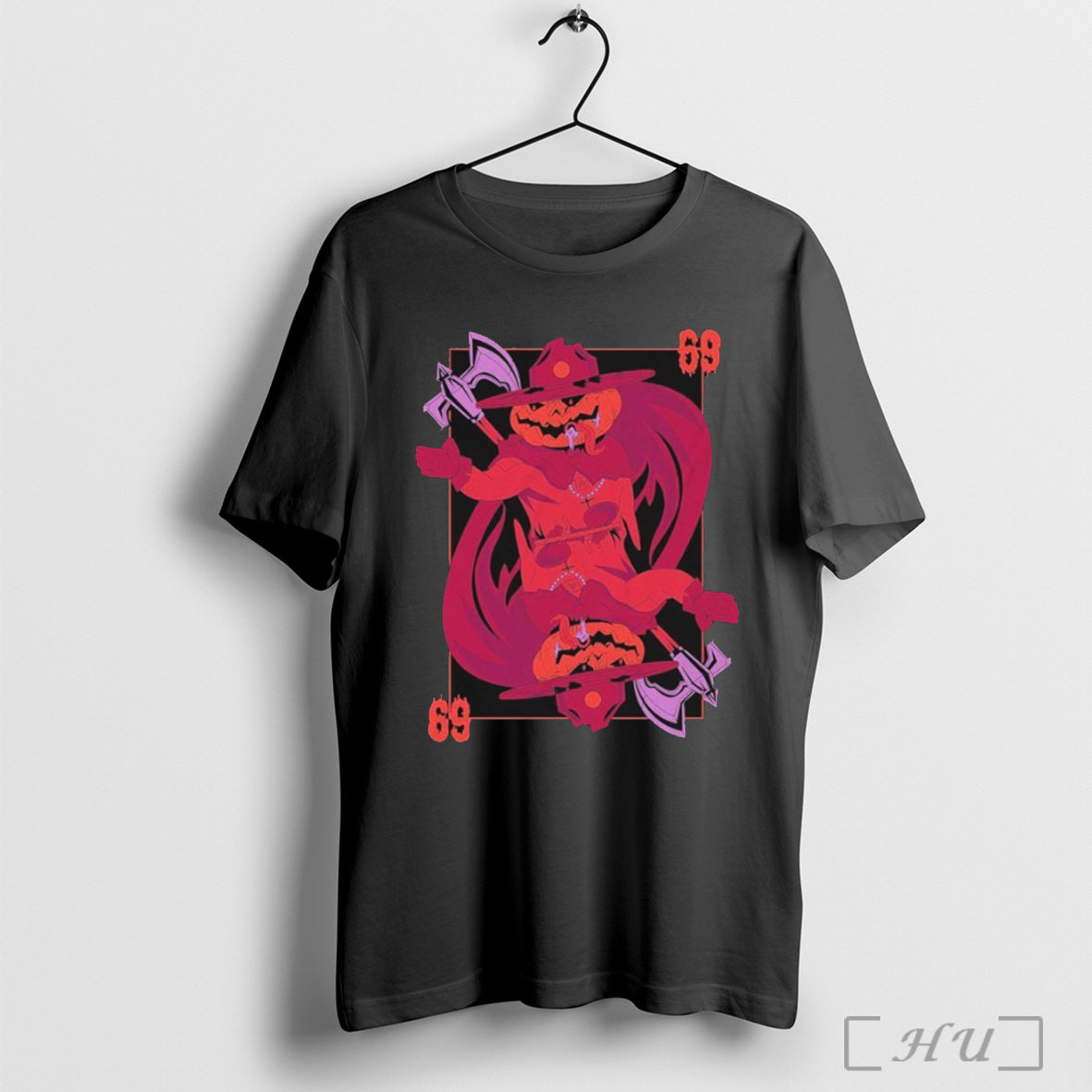 Angry Cops Spooky Drill Pumpkin - Adult & Kids T-Shirts, Sweatshirts & Hoodies apparel design preview 1