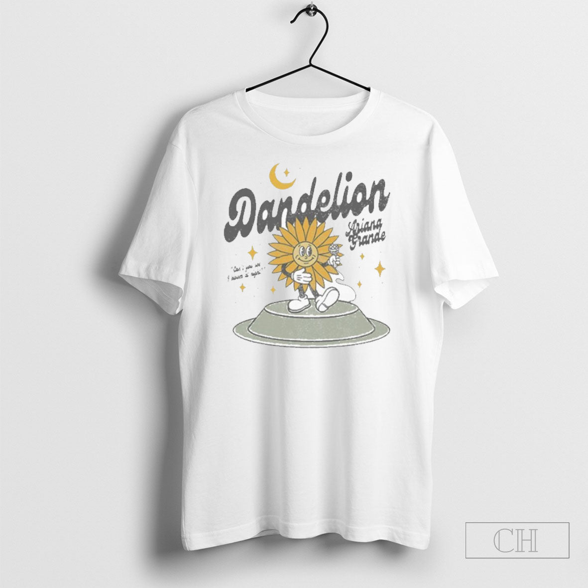 Ariana Grande Dandelion Can You See I Bloom At Night - Adult & Kids T-Shirts, Sweatshirts & Hoodies apparel design preview 1