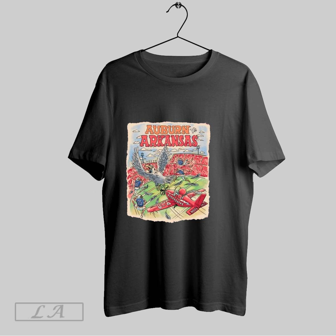 Arkansas Razorbacks Vs Auburn Tigers Game Day 2025 - Adult & Kids T-Shirts, Sweatshirts & Hoodies apparel design preview 1