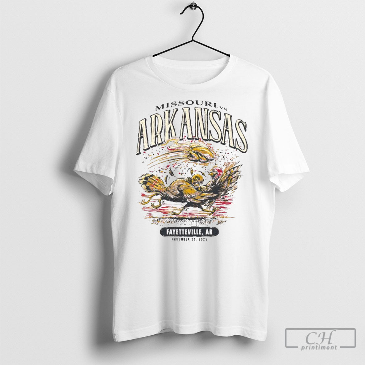 Arkansas Vs Missouri Fayetteville Ar November 29 Game - Adult & Kids T-Shirts, Sweatshirts & Hoodies apparel design preview 1