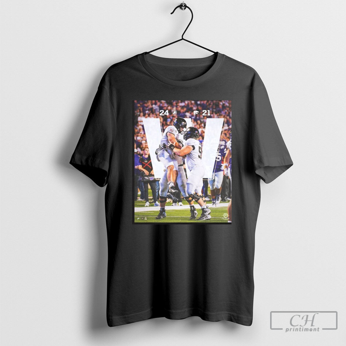 Army Black Knights Win 24 21 K State Poster - Adult & Kids T-Shirts, Sweatshirts & Hoodies apparel design preview 1