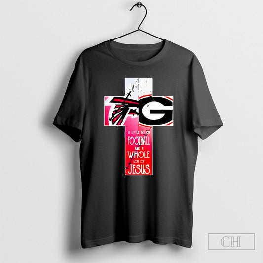 Atlanta Falcons Georgia Bulldogs Football All I Need - Adult & Kids T-Shirts, Sweatshirts & Hoodies apparel design preview 1