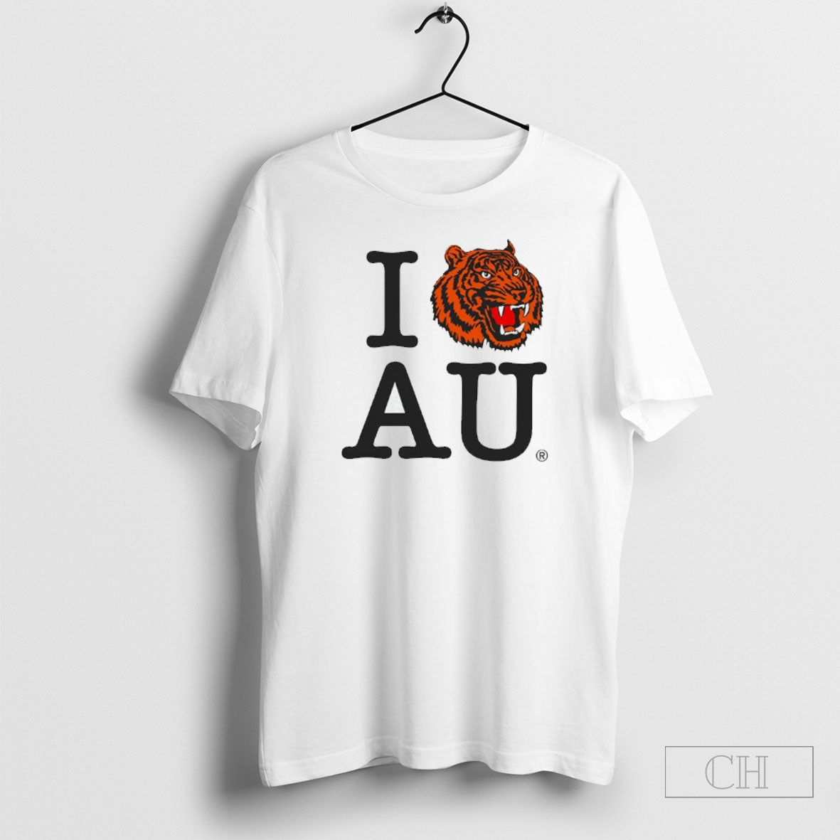 Auburn Tigers I Love Au - Adult & Kids T-Shirts, Sweatshirts & Hoodies apparel design preview 1