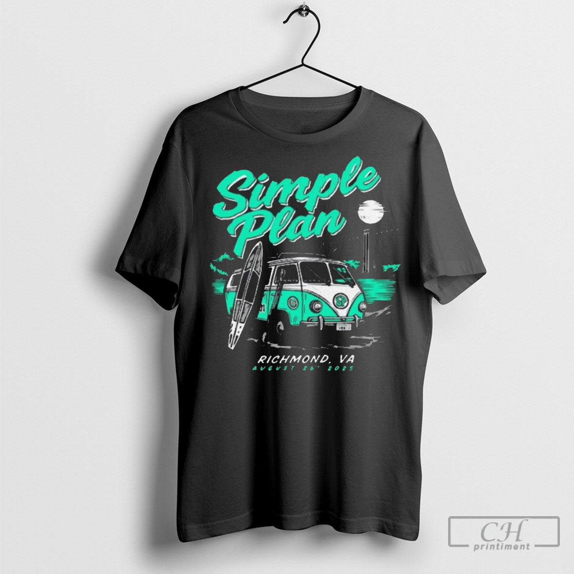 Awesome Simple Plan Richmond Va Allianz Amphitheater - Adult & Kids T-Shirts, Sweatshirts & Hoodies apparel design preview 1