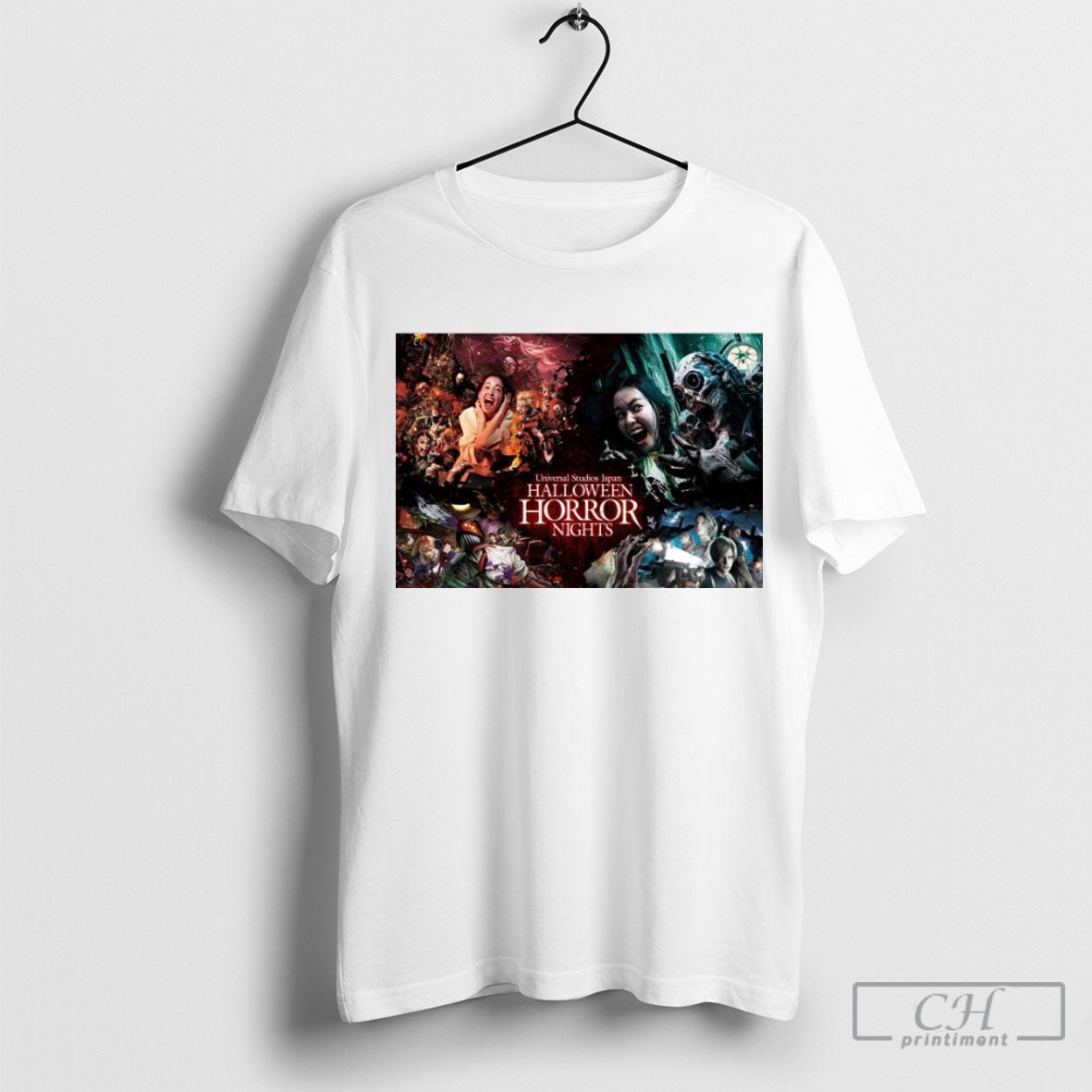 Awesome Universal Studios Japan Halloween Horror - Adult & Kids T-Shirts, Sweatshirts & Hoodies apparel design preview 1