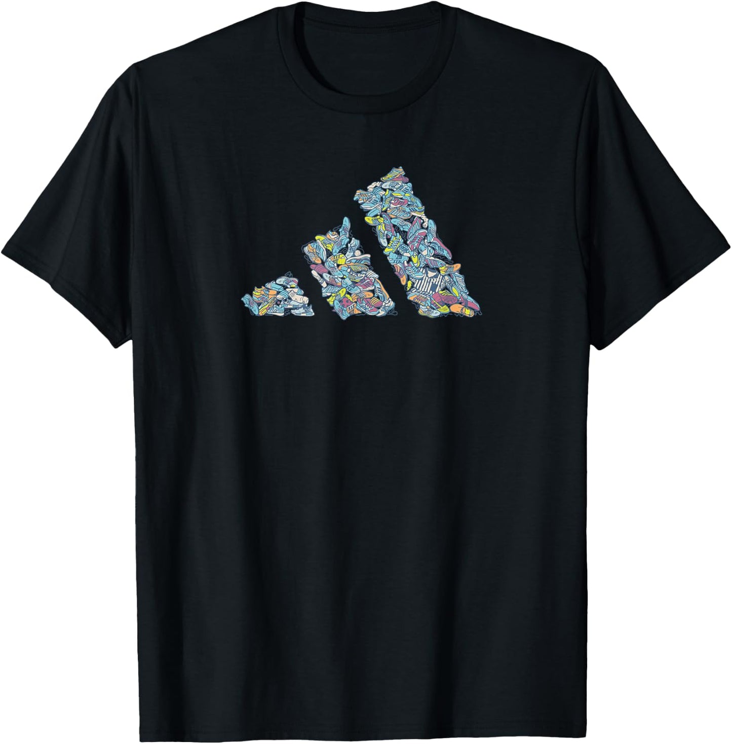 Badge of Sport Shoes Three Bar Graphic - Adult & Kids T-Shirts, Sweatshirts & Hoodies apparel design preview 1