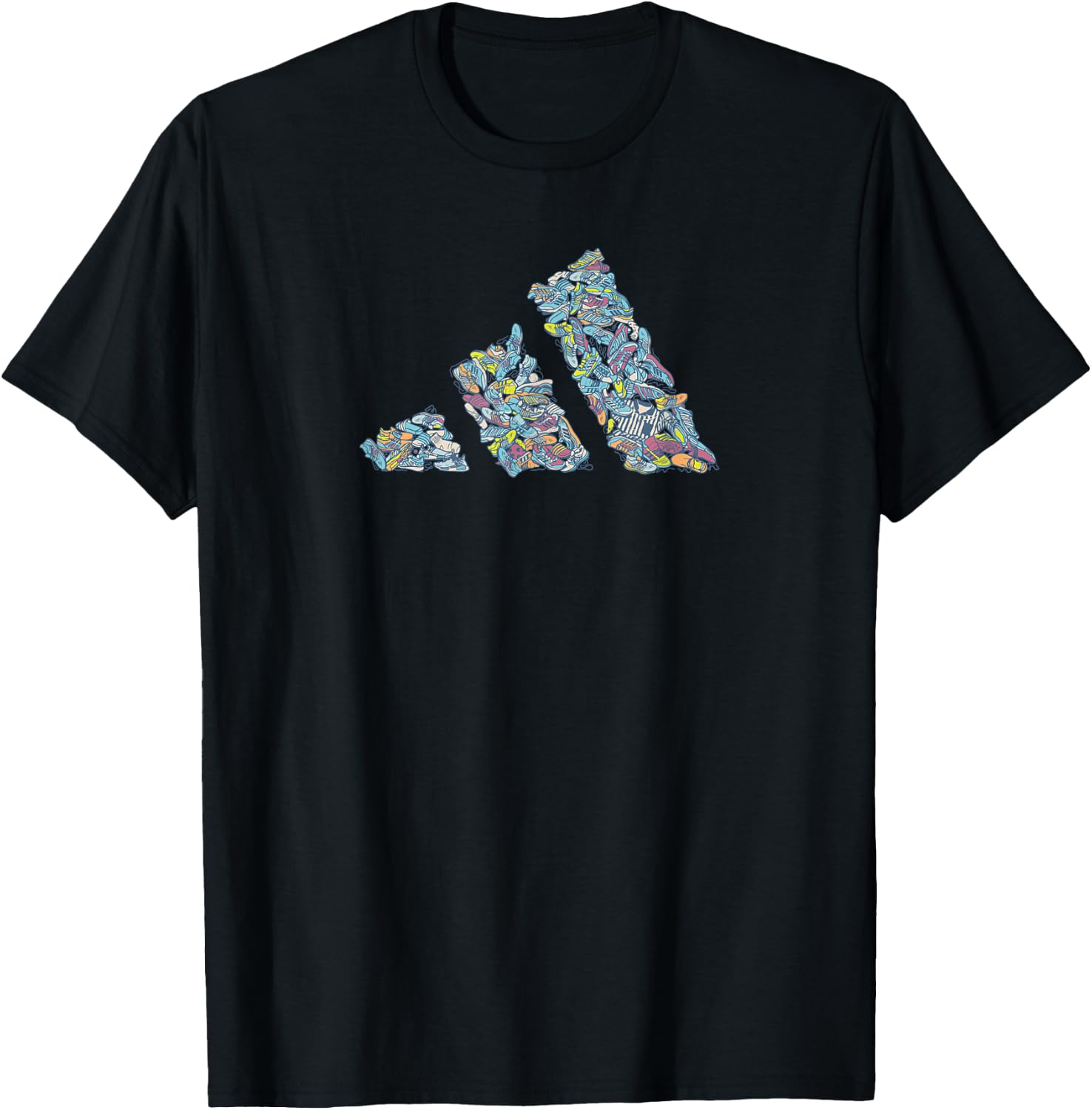 Badge of Sport Shoes Three Bar Graphic - Adult & Kids T-Shirts, Sweatshirts & Hoodies apparel design preview 1