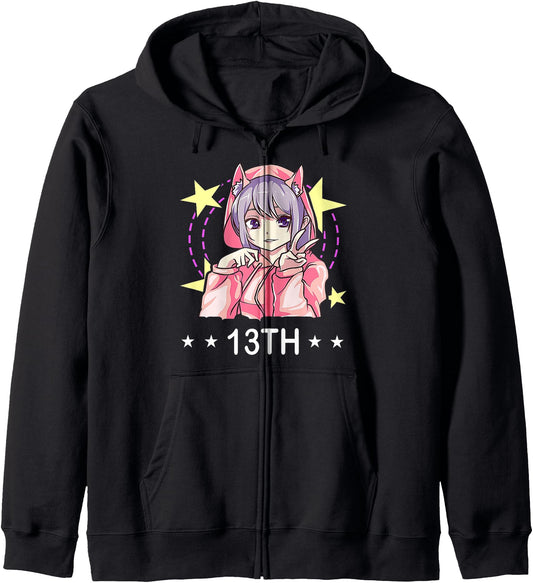 13Th Anime Sweatshirt Exclusive Design