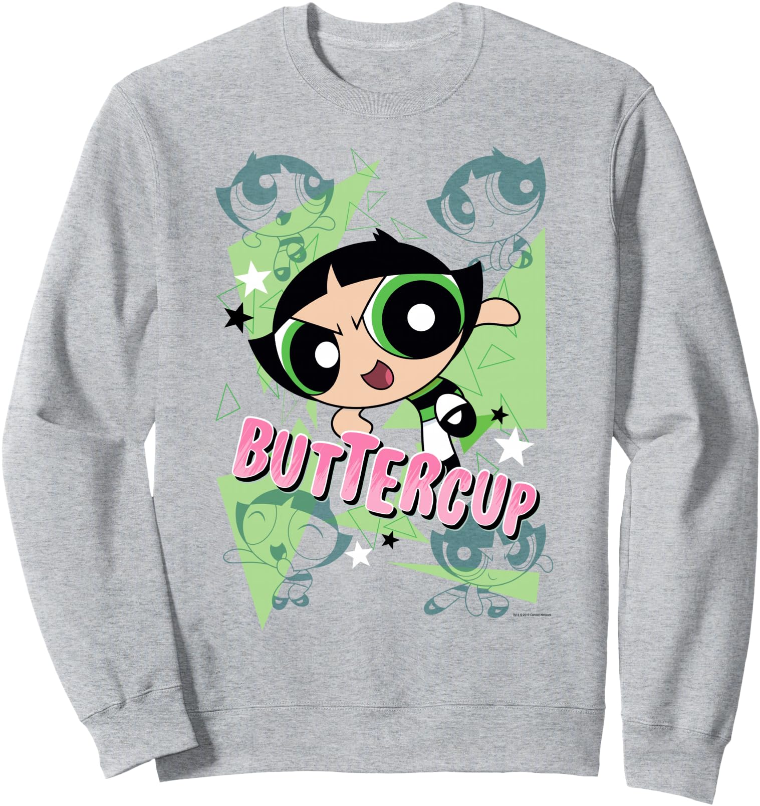 Cn Powerpuff Buttercup Moves Long Sleeve Exclusive Collection