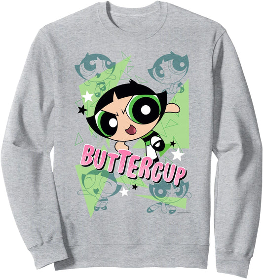 Cn Powerpuff Buttercup Moves Long Sleeve Exclusive Collection