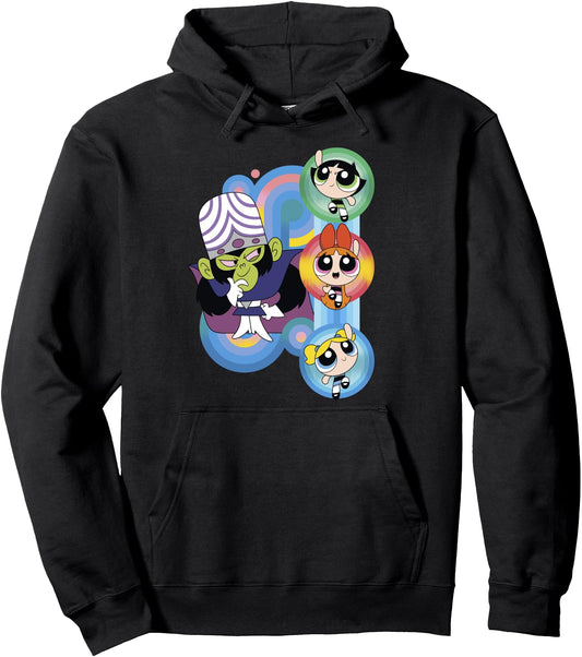 Cn Powerpuff Mojojojo Circles Hoodie Stylish Art
