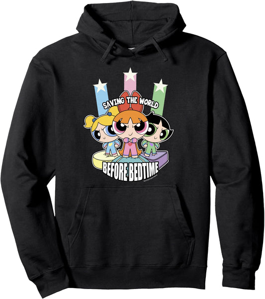 Cn Powerpuff Saving World Before Bedtime Shirt Classic Apparel