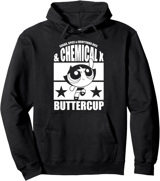 Cn Powerpuff Chemical X Buttercup Hoodie Premium Merch