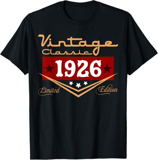 100Th Decoration 1926 100 Years Old Tee Unique Merch